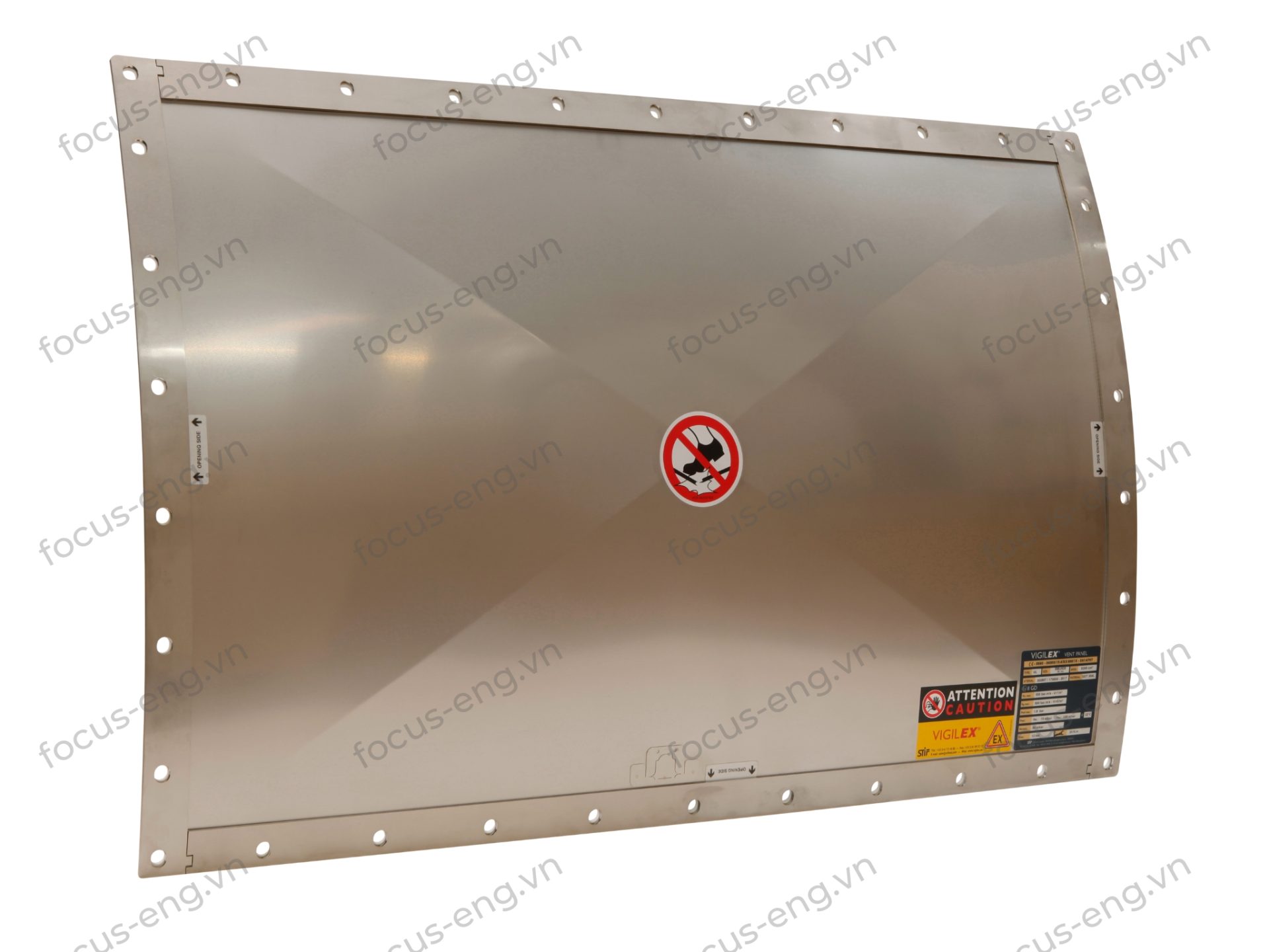 Tấm phòng nổ (Vent Explosion Panel) - Ảnh 4