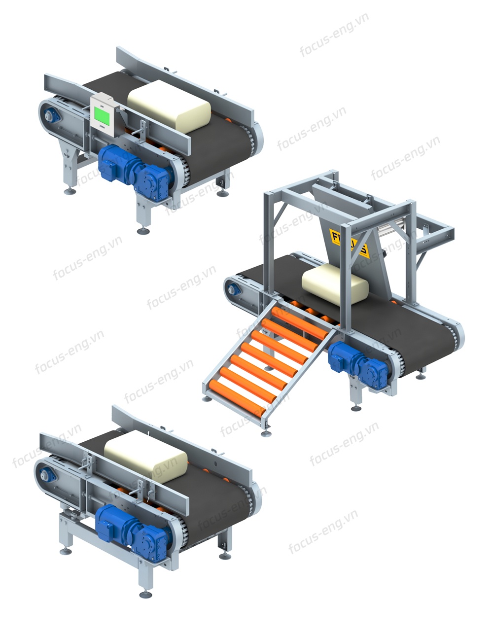 Băng tải định lượng (Băng tải cân)